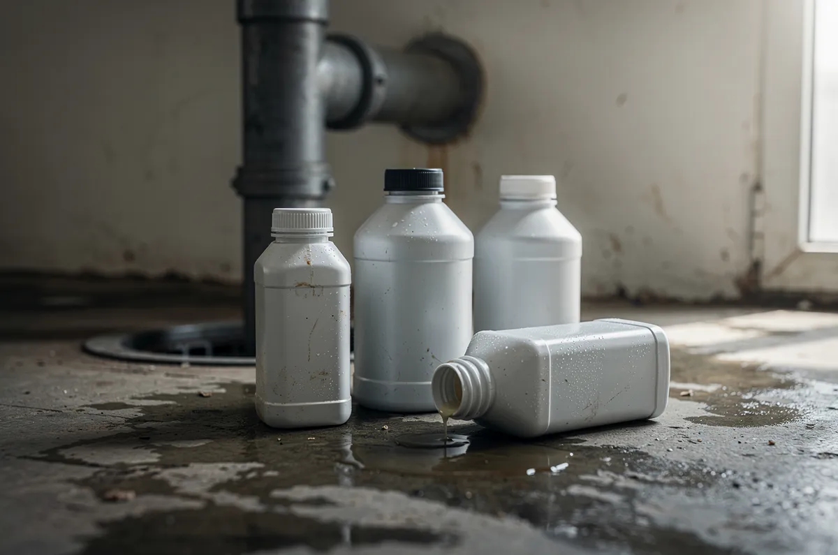 Produtos químicos desentupidores