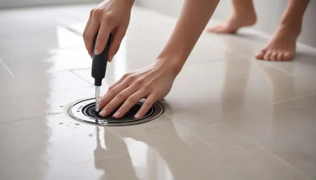 Cuidados e manutenção para prolongar a vida útil do ralo escamoteável