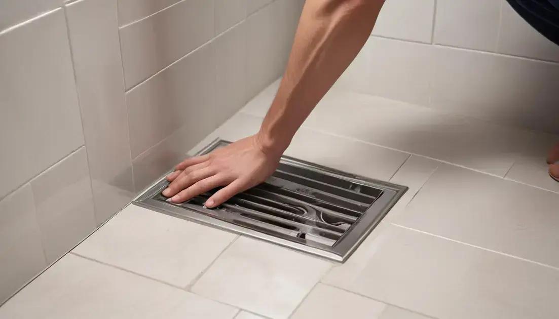 Dicas práticas para instalar e manter o ralo oculto linear