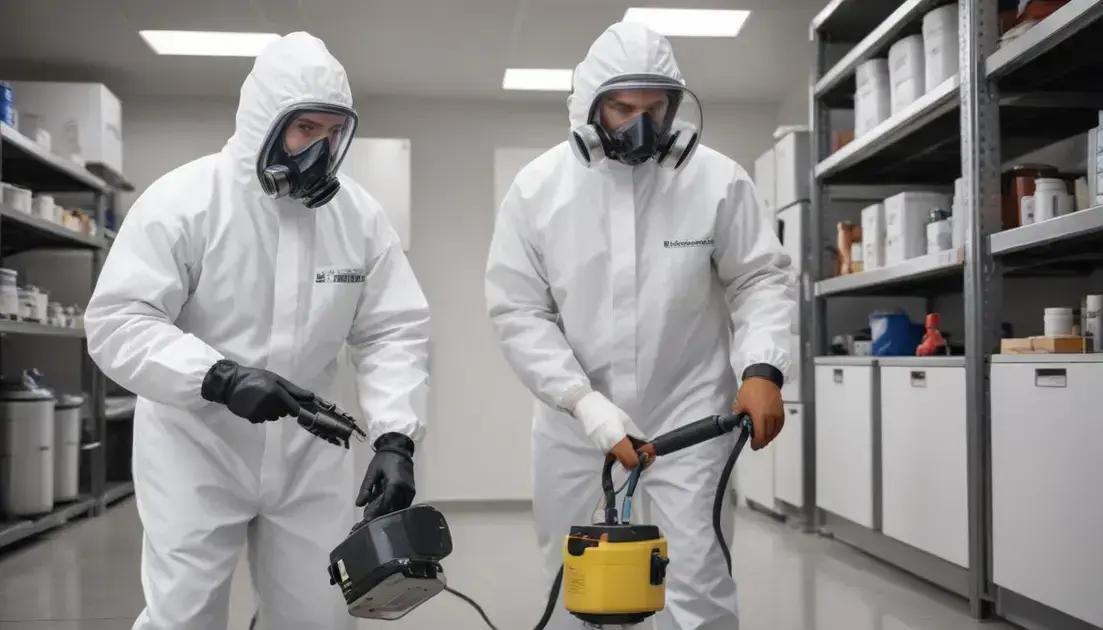 passos essenciais para uma dedetização segura e eficaz