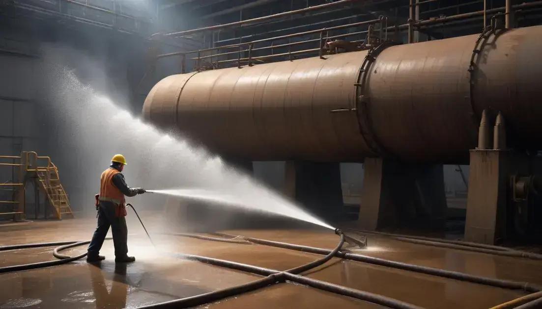 Principais aplicações práticas do hidrojato na indústria