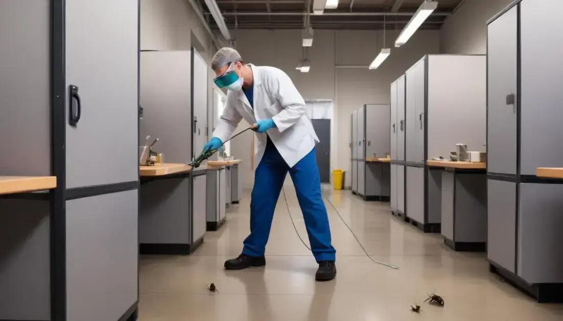 técnicas eficientes de dedetização para diferentes tipos de empresas