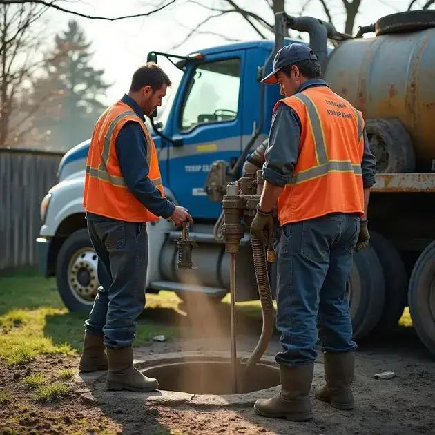 Sustentabilidade e descarte correto em serviços de desentupidora